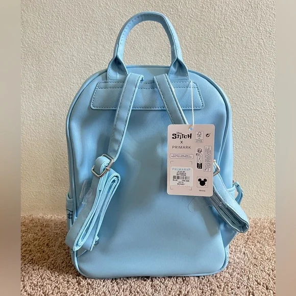 NWT Primark x Disney Stitch embroidered backpack - Picture 3 of 3